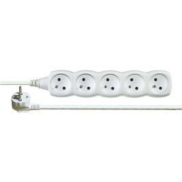 Emos prodlužovací 250V, 5x zásuvek, 3m, bílý
