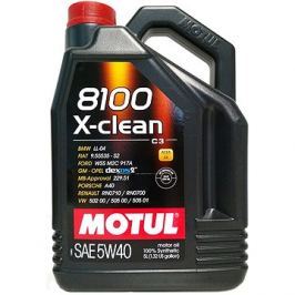 MOTUL 8100 X-CLEAN 5W40 5L