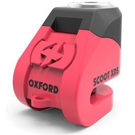 OXFORD zámek kotoučové brzdy Scoot XD5, (růžový/černý, průměr čepu 6mm)