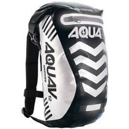 OXFORD vodotěsný batoh Aqua V12 Extreme Visibility, (černá/reflexní prvky) objem 12l