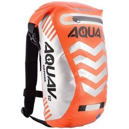 OXFORD vodotěsný batoh Aqua V12 Extreme Visibility, (oranžová fluo/reflexní prvky), objem 12l