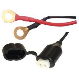 OXFORD prodloužený kabel s očkovými klipy a pojistkou, (konektor SAE, délka kabelu 0,5m)