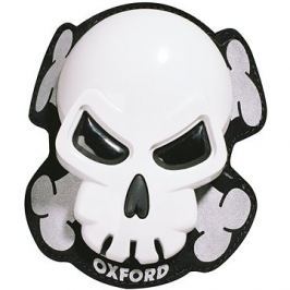 OXFORD slidery Skull, (bílé, pár)