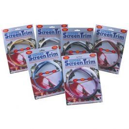 OXFORD lem plexi Screen Trim, (modrý, 1m)