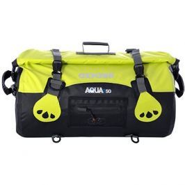 OXFORD vodotěsný vak Aqua50 Roll Bag, (černý/fluo, objem 50l)